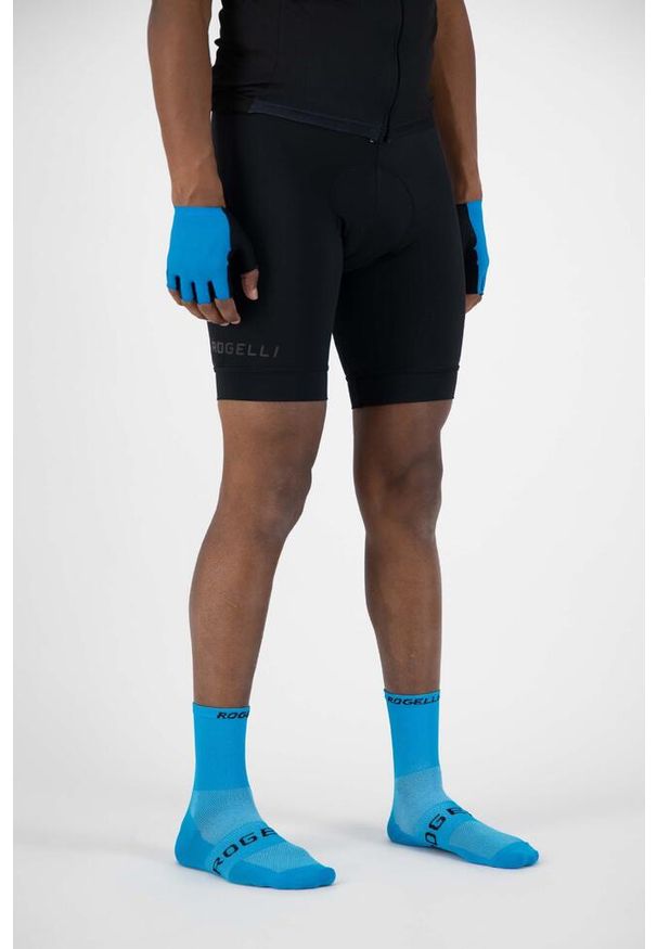 ROGELLI - Skarpetki rowerowe Rogelli Q-SKIN, antybakteryjne. Kolor: wielokolorowy, niebieski, czarny