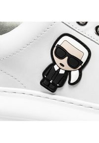 Karl Lagerfeld - KARL LAGERFELD Sneakersy KL62530 Biały. Kolor: biały. Materiał: skóra #4