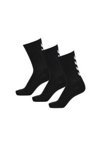 Zestaw skarpet sportowych dla dorosłych Hummel Fundamental 3-Pack Sock. Kolor: czarny. Sport: piłka nożna #1
