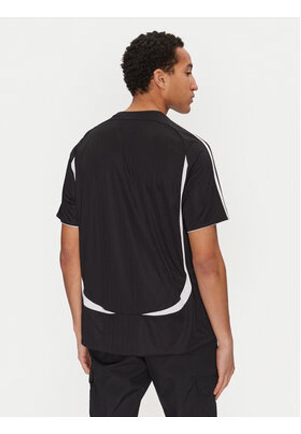Adidas - adidas T-Shirt adicolor Teamgeist JC6229 Czarny Loose Fit. Kolor: czarny. Materiał: syntetyk