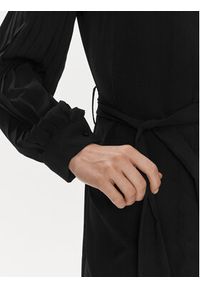 Liu Jo Sukienka koszulowa MF3136 T9121 Czarny Regular Fit. Kolor: czarny. Materiał: syntetyk. Typ sukienki: koszulowe #4