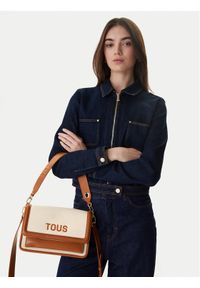 Tous - TOUS Torebka BANDOLERA M. AUDREE CANVAS 2002202743 Brązowy. Kolor: brązowy #1