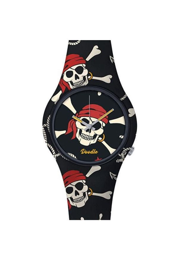 Doodle Skull Mood Red Pirates Skulls DOSK004. Styl: casual