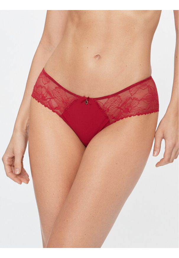Chantelle Figi klasyczne C21U40 Czerwony. Kolor: czerwony. Materiał: syntetyk