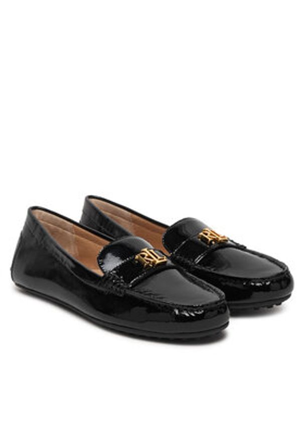 Lauren Ralph Lauren - LAUREN RALPH LAUREN Mokasyny Barnsbury 802P04390001 Czarny. Kolor: czarny. Materiał: skóra