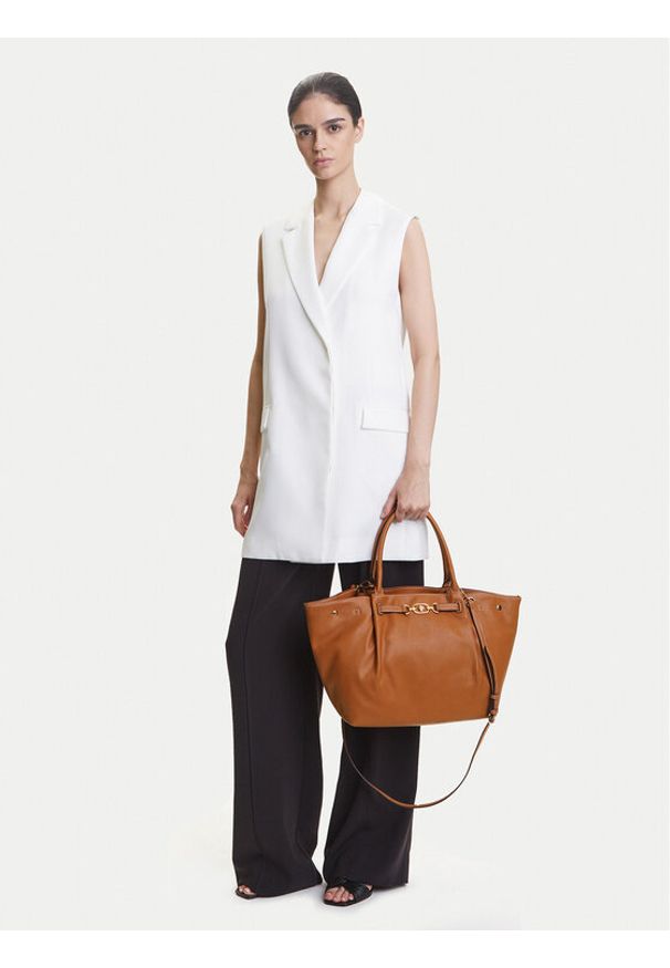 Aldo Torebka Marseilla 13933831 Brązowy. Kolor: brązowy. Materiał: skórzane