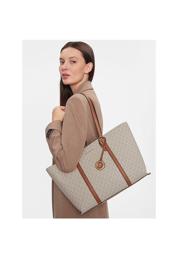 Torebka MICHAEL Michael Kors. Kolor: beżowy