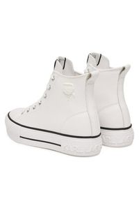Karl Lagerfeld - KARL LAGERFELD Trampki Kampus Max KL60456 Biały. Kolor: biały. Materiał: skóra #4
