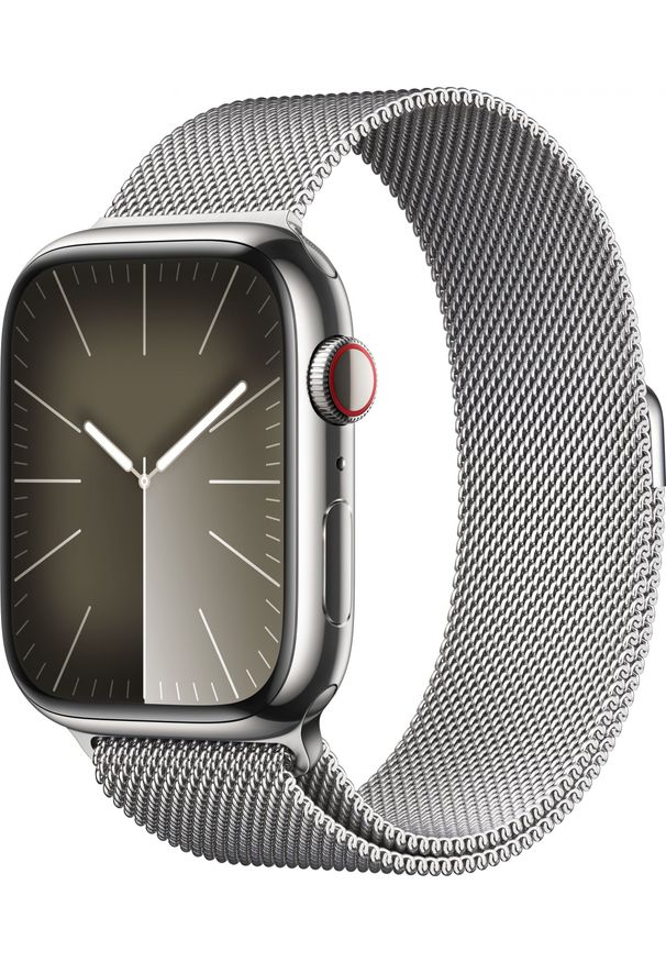 Smartwatch Apple SMARTWATCH SERIES 9 45MM CELL./SILVER STAINL. MRMQ3ET/A APPLE. Rodzaj zegarka: smartwatch