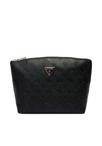 Guess Kosmetyczka Wilder Travel TWDP74 52965 Czarny. Kolor: czarny. Materiał: skóra #1