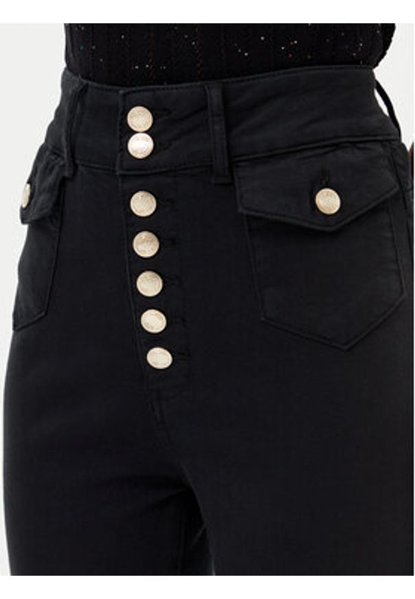 MET Jeansy M10 253PT Czarny Regular Fit. Kolor: czarny