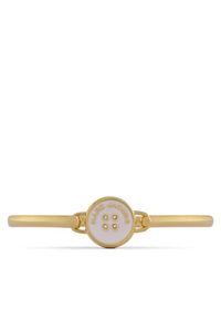 MARC JACOBS - Marc Jacobs Bransoletka The Button Hinge Bracelet 2R4JBR001J34 Złoty. Materiał: metalowe. Kolor: złoty