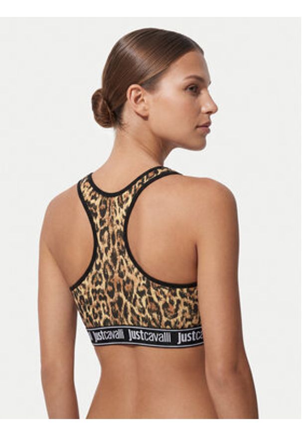 Just Cavalli Biustonosz top 80PAJU02 CJUT3 Beżowy. Kolor: beżowy. Materiał: bawełna