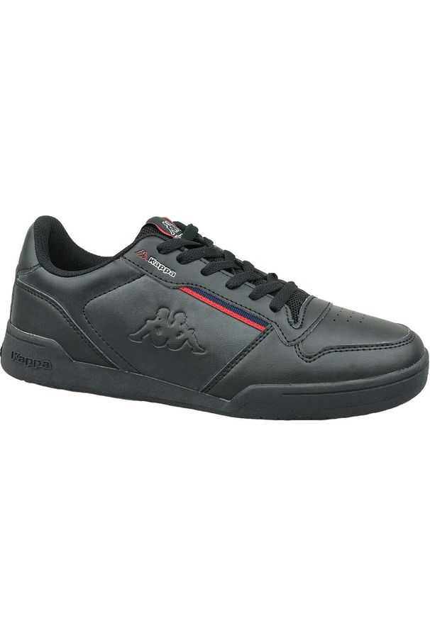 Buty sportowe Sneakersy męskie, Kappa Marabu. Zapięcie: sznurówki. Kolor: czerwony, czarny, wielokolorowy. Materiał: syntetyk, tkanina, materiał. Szerokość cholewki: normalna. Sport: turystyka piesza