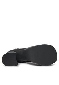 Steve Madden Botki Siren Bootie SM11002628 SM11002628-017 Czarny. Kolor: czarny. Materiał: skóra #6