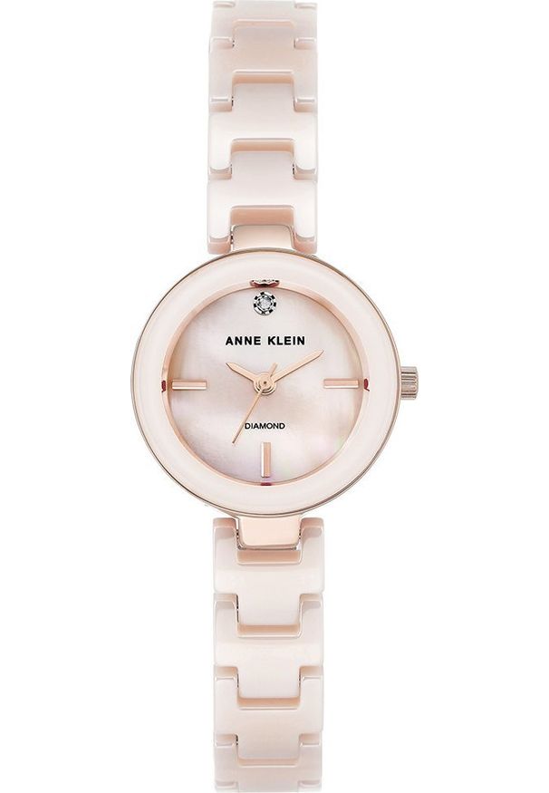 Zegarek Anne Klein Zegarek damski Anne Klein AK-2660LPRG różowy. Kolor: różowy
