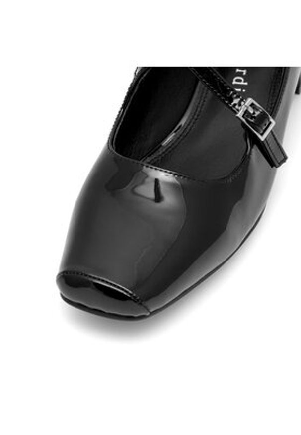 Sergio Bardi Czółenka WYL3798-1Z-SB Czarny. Kolor: czarny. Materiał: skóra, lakier