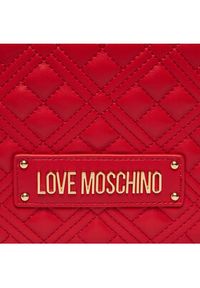 Love Moschino - LOVE MOSCHINO Torebka JC4230PP0ILA0500 Czerwony. Kolor: czerwony. Materiał: skórzane #5