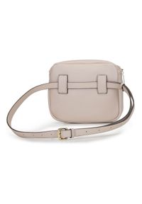 Wittchen - Damska torebka nerka skórzana prostokątna beżowa. Kolor: beżowy. Materiał: skóra #4