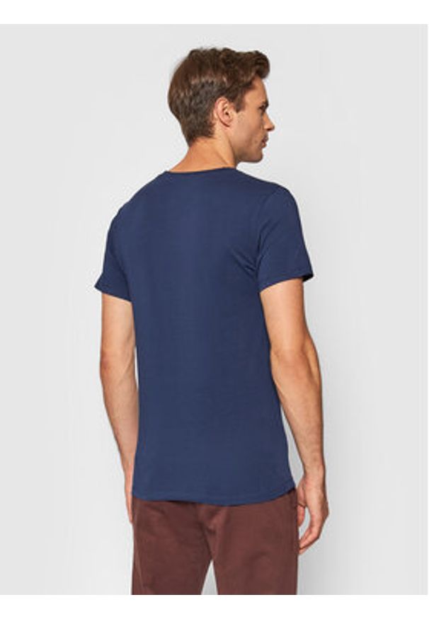 Polo Ralph Lauren Komplet 2 t-shirtów Core Replen 714835960004 Granatowy Slim Fit. Typ kołnierza: polo. Kolor: niebieski. Materiał: bawełna