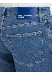 Karl Lagerfeld Jeans Szorty jeansowe B2M10138 Niebieski Regular Fit. Kolor: niebieski. Materiał: bawełna #4