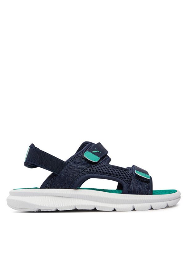 Puma Sandały Evolve Sandal Jr 390449-08 Granatowy. Kolor: niebieski