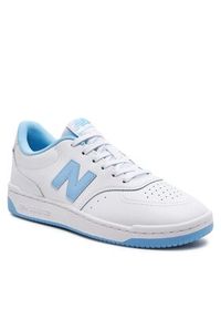 New Balance Sneakersy BB80BLU Biały. Kolor: biały. Materiał: skóra #4
