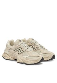 New Balance Sneakersy U906078T Beżowy. Kolor: beżowy. Materiał: zamsz, skóra #5