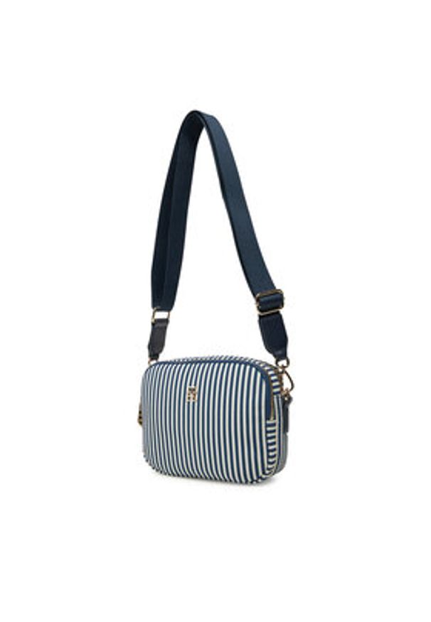 TOMMY HILFIGER - Tommy Hilfiger Torebka Poppy Summer Camera Bag AW0AW17231 Granatowy. Kolor: niebieski