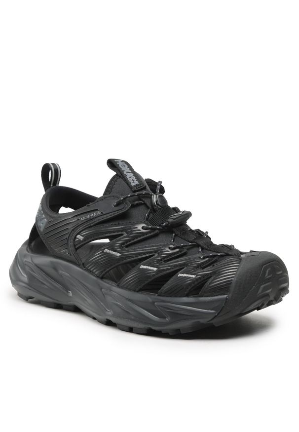HOKA - Sandały Hoka Hopara 1106534 Bblc. Kolor: czarny. Materiał: mesh, materiał