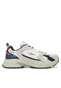 Sneakersy Aeronautica Militare. Kolor: biały