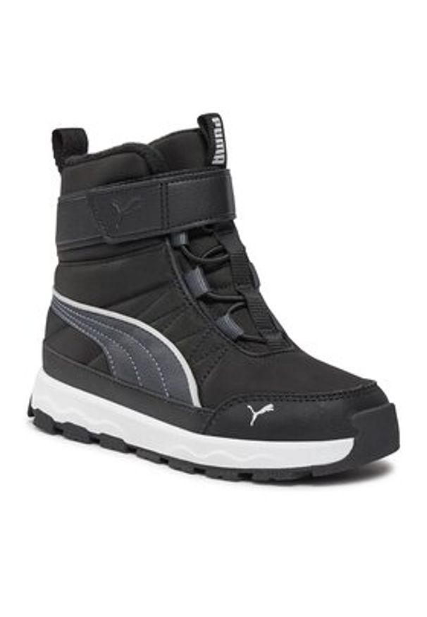 Puma Śniegowce Evolve Boot AC+ PS 392645 01 Czarny. Kolor: czarny. Materiał: skóra