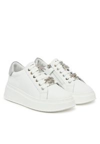 Patrizia Pepe Sneakersy PPJ302 30 Biały. Kolor: biały. Materiał: skóra #5