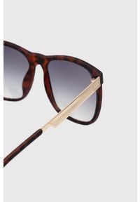 Guess okulary przeciwsłoneczne męskie kolor brązowy. Kolor: brązowy #6