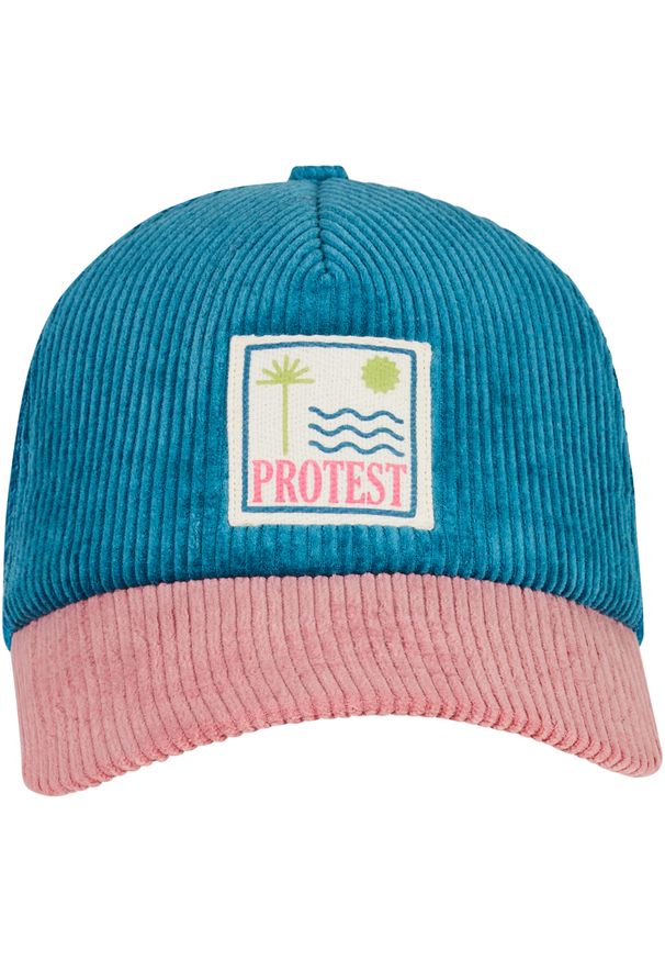 Protest - Czapka z daszkiem damska PROTEST PRTStrike. Kolor: niebieski. Styl: sportowy