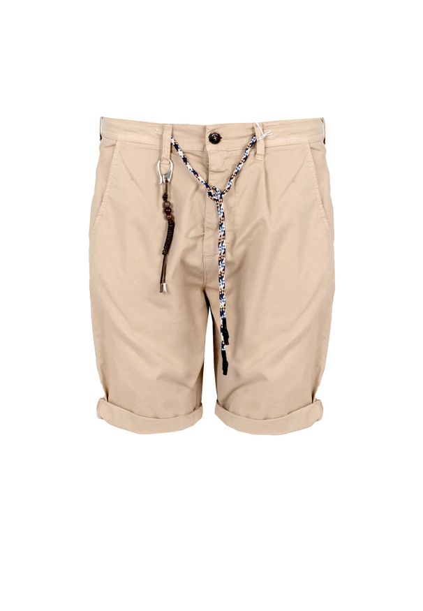 Xagon Szorty | P24031CR4032 | Mężczyzna | Beżowy. Okazja: na co dzień. Kolor: beżowy. Materiał: bawełna, elastan. Styl: casual, elegancki