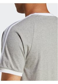 Adidas - adidas T-Shirt Adicolor Classics 3-Stripes T-Shirt IA4848 Szary Slim Fit. Kolor: szary. Materiał: bawełna