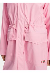 Hunter Parka Janna HARW0021242 Różowy Regular Fit. Kolor: różowy. Materiał: syntetyk #6