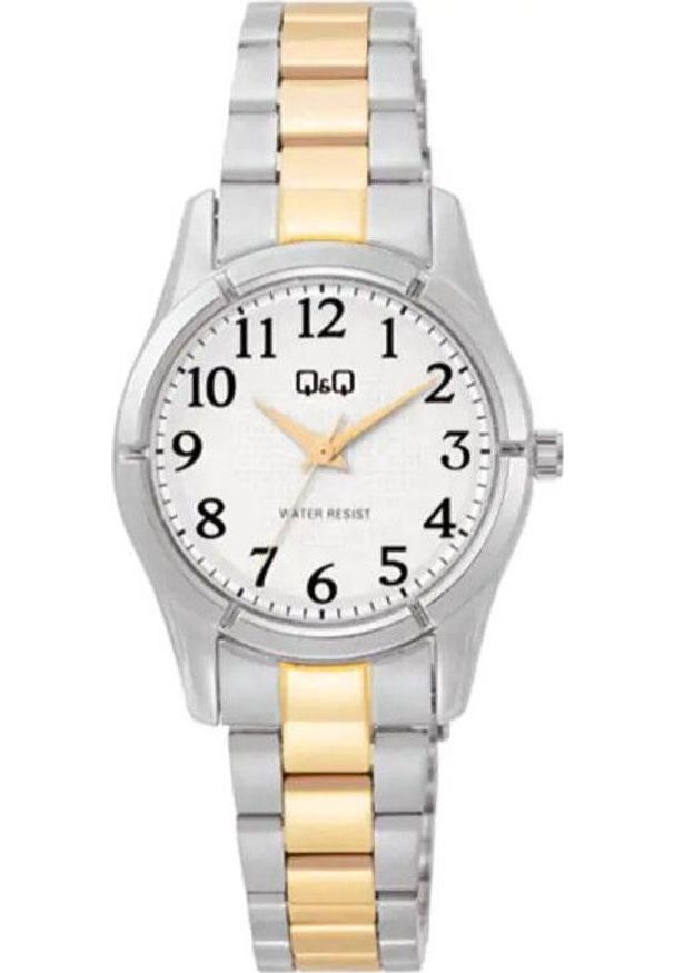 Zegarek Q&Q Zegarek C46A-004P Damski Klasyczny Srebrny 30M. Kolor: srebrny. Styl: klasyczny