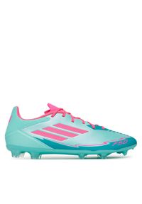 Adidas - adidas Buty do piłki nożnej F50 League Messi Firm/Multi-Ground IH0928 Turkusowy. Kolor: turkusowy. Materiał: materiał