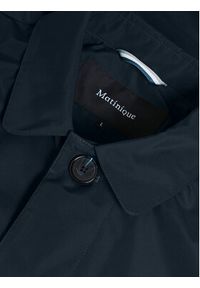 Matinique Płaszcz przejściowy 30204455 Granatowy Regular Fit. Kolor: niebieski. Materiał: syntetyk #3