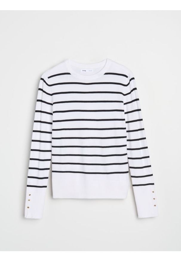 Sinsay - Sweter z ozdobnymi guzikami - wielobarwny