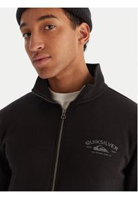 Quiksilver Bluza Zip Fleece EQYFT05134 Czarny Regular Fit. Kolor: czarny. Materiał: syntetyk #4