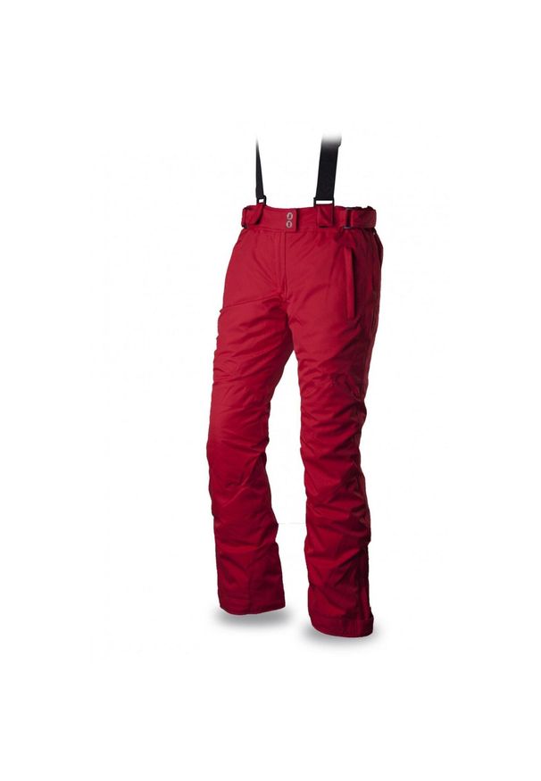 TRIMM - Spodnie Trimm RIDER LADY. Kolor: czerwony. Sezon: zima. Sport: narciarstwo