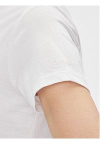 Calvin Klein T-Shirt Smooth Cotton Baby Tee K20K206794 Biały Slim Fit. Kolor: biały. Materiał: bawełna