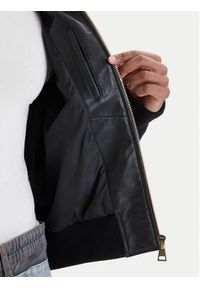 Versace Jeans Couture Kurtka skórzana 80GAVP06 CPPS3 Czarny Regular Fit. Kolor: czarny. Materiał: skóra #3