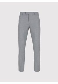 Pako Lorente - PAKO LORENTE - Szare spodnie ganiturowe. Kolor: szary. Materiał: poliester, elastan, wiskoza. Wzór: gładki. Sezon: wiosna, lato #2