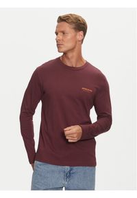 Jack & Jones - Jack&Jones Longsleeve Alvis 12259735 Fioletowy Standard Fit. Kolor: fioletowy. Materiał: bawełna. Długość rękawa: długi rękaw