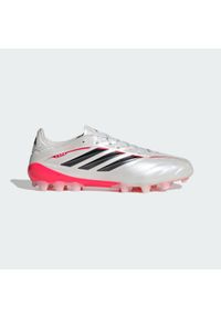 Adidas - Buty piłkarskie COPA PURE IV LEAGUE 2G/3G AG. Kolor: czerwony, czarny, wielokolorowy, biały. Szerokość cholewki: normalna. Sport: piłka nożna #1