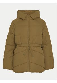 Vila Kurtka zimowa Bumble 14098374 Brązowy Loose Fit. Kolor: brązowy. Materiał: syntetyk. Sezon: zima #4